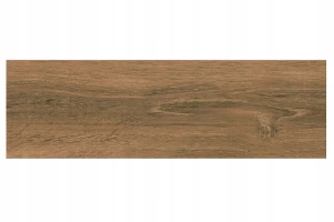 Płytki podłogowe gres szkliwiony drewnopodobny brązowy 18,5x59,8cm 1m2