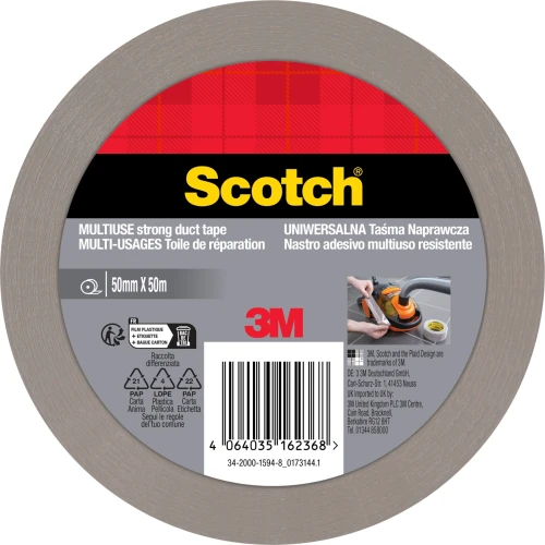 Scotch Taśma naprawcza srebrna mocna 50mmx50m 1szt