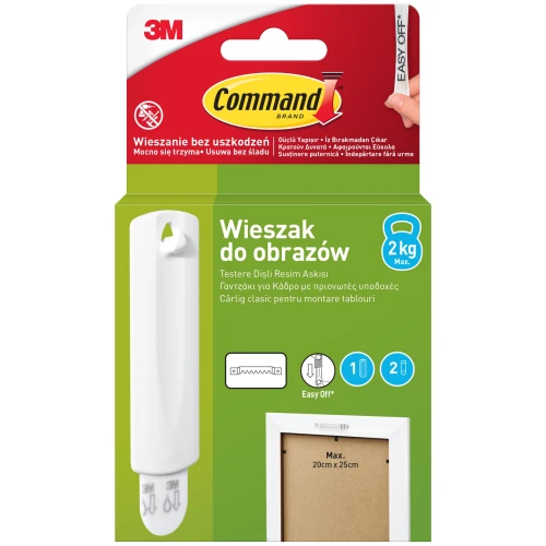 Command wieszak do obrazów z mocowaniem haczyk do 2kg