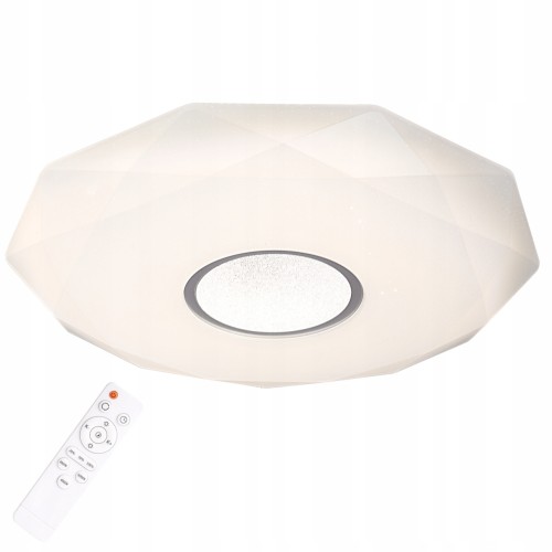 Plafon LED z pilotem Diamond 24W 2040lm 39cm