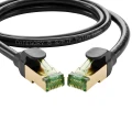 Kabel sieciowy patchcord S/FTP 8.1 RJ45 / RJ45 czarny 3m