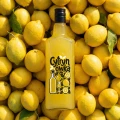 Butelka szklana z nadrukiem Cytrynówka z zakrętką 500ml 1szt