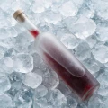 Butelka szklana Mrożona z korkiem grzybkiem 500ml 1szt