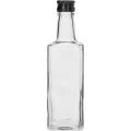 Butelka szklana Receptura z zakrętką na nalewkę transparentna 250ml 1szt