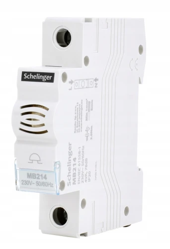 Schelinger Dzwonek na szynę 230V 50/60Hz 4VA 