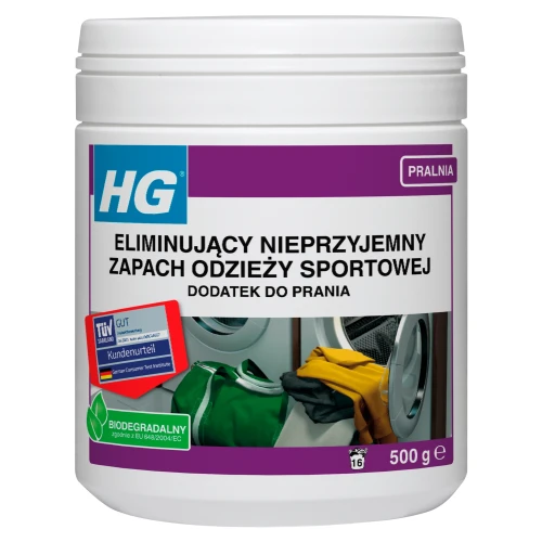 HG Profesjonalny dodatek do prania eliminujący nieprzyjemne zapachy 500g