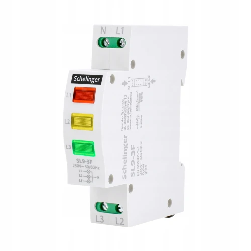 Schelinger Lampka kontrolna sygnalizacyjna 3-fazowa SL9
