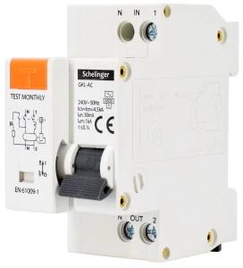 Schelinger wyłącznik RCBO 2P B 10A 30mA TYP AC