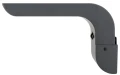 Lampa elewacyjna oprawa hybrydowa LED 7W 600lm szary z czujnikiem 16,3cm