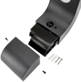 Lampa elewacyjna oprawa hybrydowa LED 7W 600lm szary z czujnikiem 16,3cm