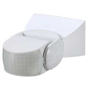 Czujnik ruchu sensor LED biały PIR 180 stopni 1200W