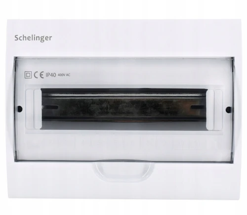 Schelinger Rozdzielnica natynkowa zaciski 8N+8PE 1x8P IP40