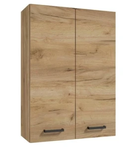 Szafka łazienkowa wisząca dąb craft złoty 50x71cm Mea
