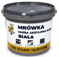 PSB Mrówka Farba akrylowa do ścian i sufitów biała 10L