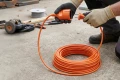 Vayox Przedłużacz elektryczny 16A 2x1,5 mm2 pomarańczowy bez uziemienia 20m