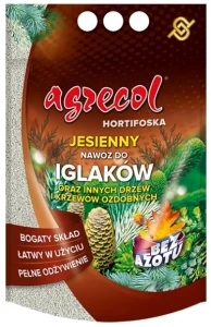 Agrecol Hortifoska Nawóz jesienny do iglaków bez azotu 1kg