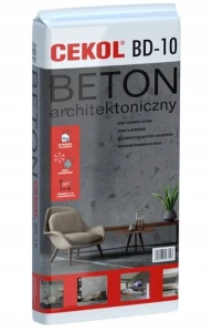 Cekol BD-10 Beton architektoniczny tynk dekoracyjny szary 20kg