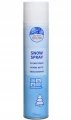 Sztuczny śnieg w sprayu do dekoracji okien stroików biały 400ml 1szt