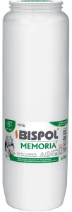 Wkład olejowy do zniczy całoroczny biały 8 dni 21,5cm 1 szt