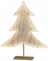 Figurka świąteczna choinka LED na stojaku biała 53cm