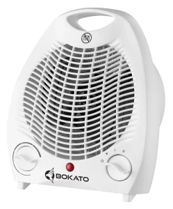 Termowentylator farelka 2 poziomy mocy termostat 2000W biały