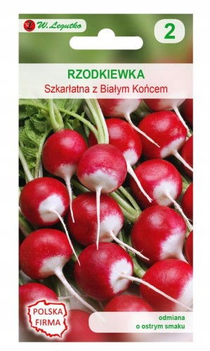 Rzodkiewka Szkarłatna gruntowa nasiona 10g