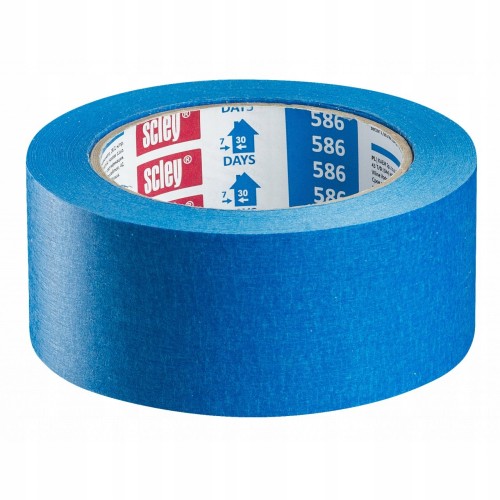 Taśma malarska papierowa niebieska 25mm 33m SCLEY