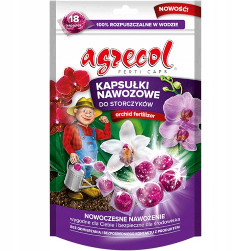 Nawóz w kapsułkach kapsułki nawozowe do storczyków