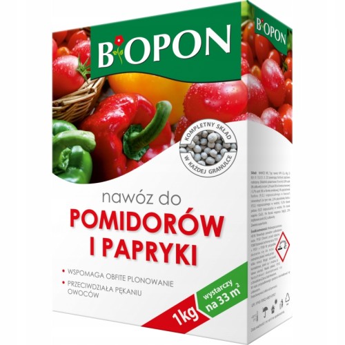 Nawóz granulowany do pomidorów i papryki 1 kg