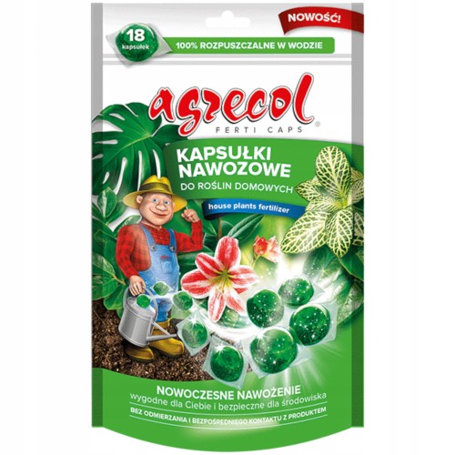 Nawóz W Kapsułkach Do Roślin Domowych Ozdobnych
