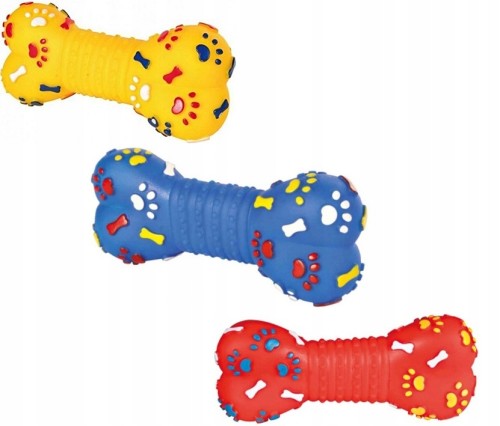 Trixie Piszcząca zabawka gryzak kość dla psa 15cm