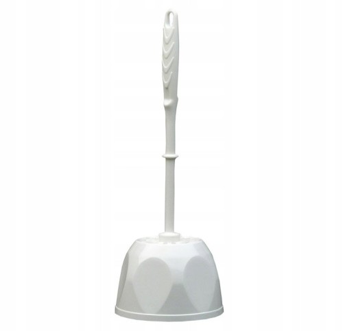 Szczotka do WC toalety polipropylen biała 36x13,3cm