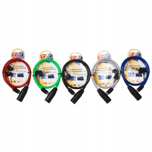 Zabezpieczenie rowerowe antykradzieżowe pętla 650x8