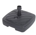 Stojak pod parasol ogrodowy 40x40x10cm grafitowy
