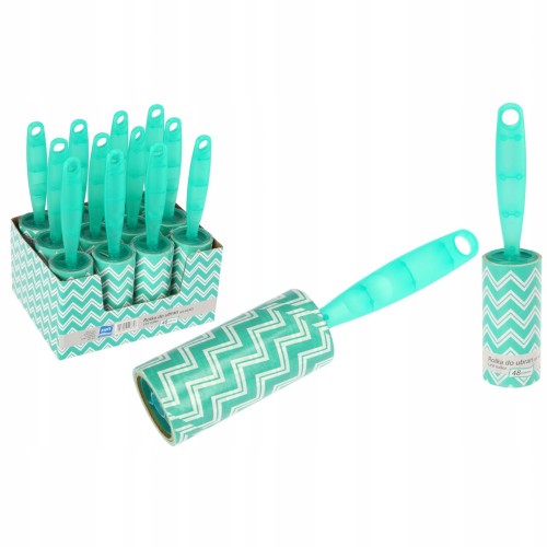 Rolka do czyszczenia ubrań sierści i tapicerki 1szt zielona