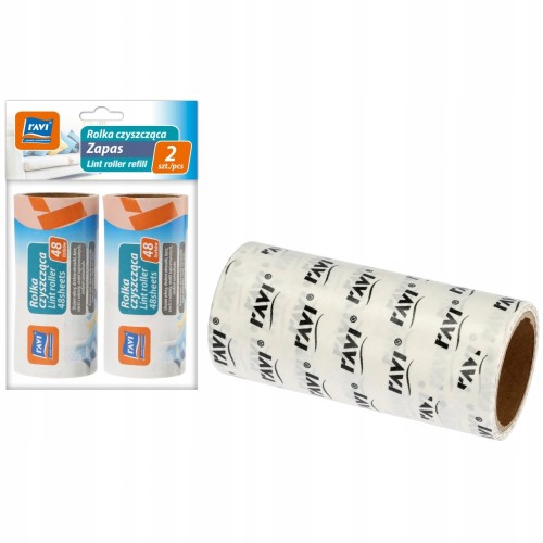 Zapas do rolki do czyszczenia ubrań sierści 2 szt