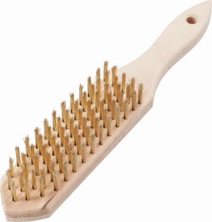 Szczotka druciana 3-rzędowa do rdzy premium S-47723