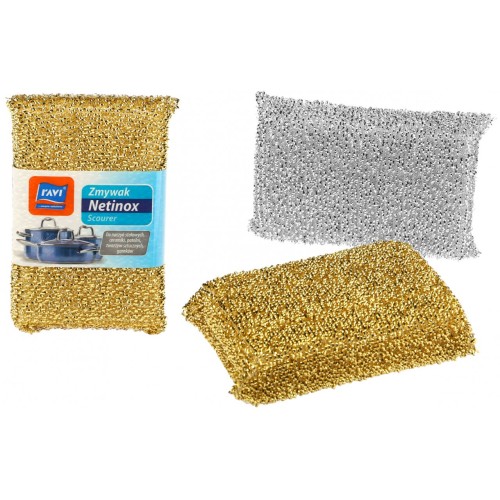 Gąbka kuchenna do mycia naczyń nie rysuje NETINOX