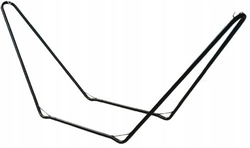 Stelaż na hamak ogrodowy pojedynczy metalowy 300x72x110cm