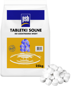 Tabletki solne sól 25 kg zmiękczacz wody