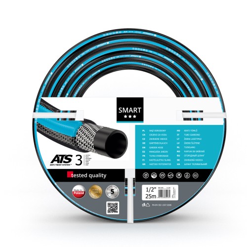Wąż ogrodowy CellFast Smart ATSV™ 1/2 cala 25m