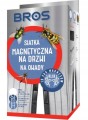 Moskitiera na drzwi przeciw owadom 100x220 cm biała