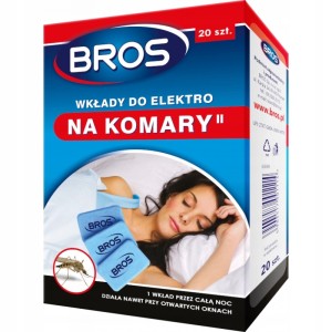 Wkłady na komary do Elektro 20 szt.