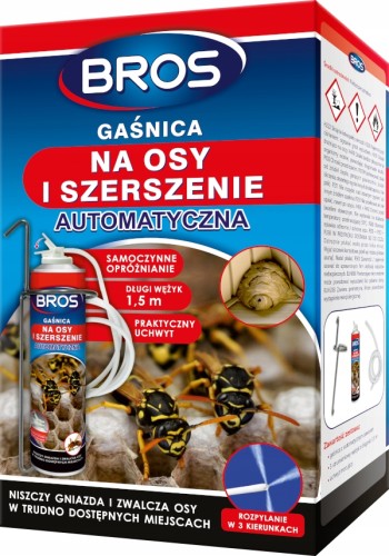 Gaśnica na osy i szerszenie automatyczna spray 400ml