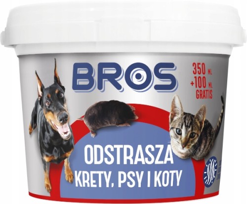 Środek do odstraszania psów, kotów i kretów w proszku 450 ml
