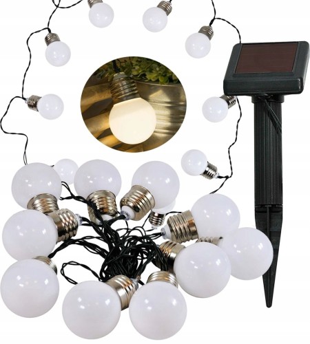 Girlanda ogrodowa solarna ozdobna Milki 10xLED
