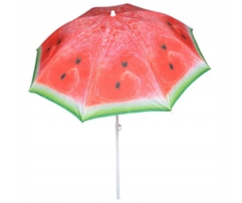 Parasol ogrodowy plażowy POLY 180 cm wzór arbuz