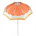Parasol ogrodowy plażowy POLY 180cm pomarańczowy