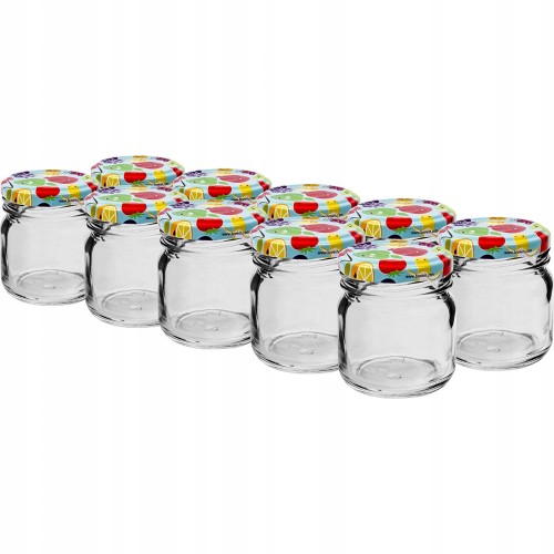 Słoik szklany z zakrętką TO fi43 40ml - 10 szt