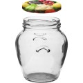 Słoik szklany z zakrętką fi82/6 580ml - 6 szt